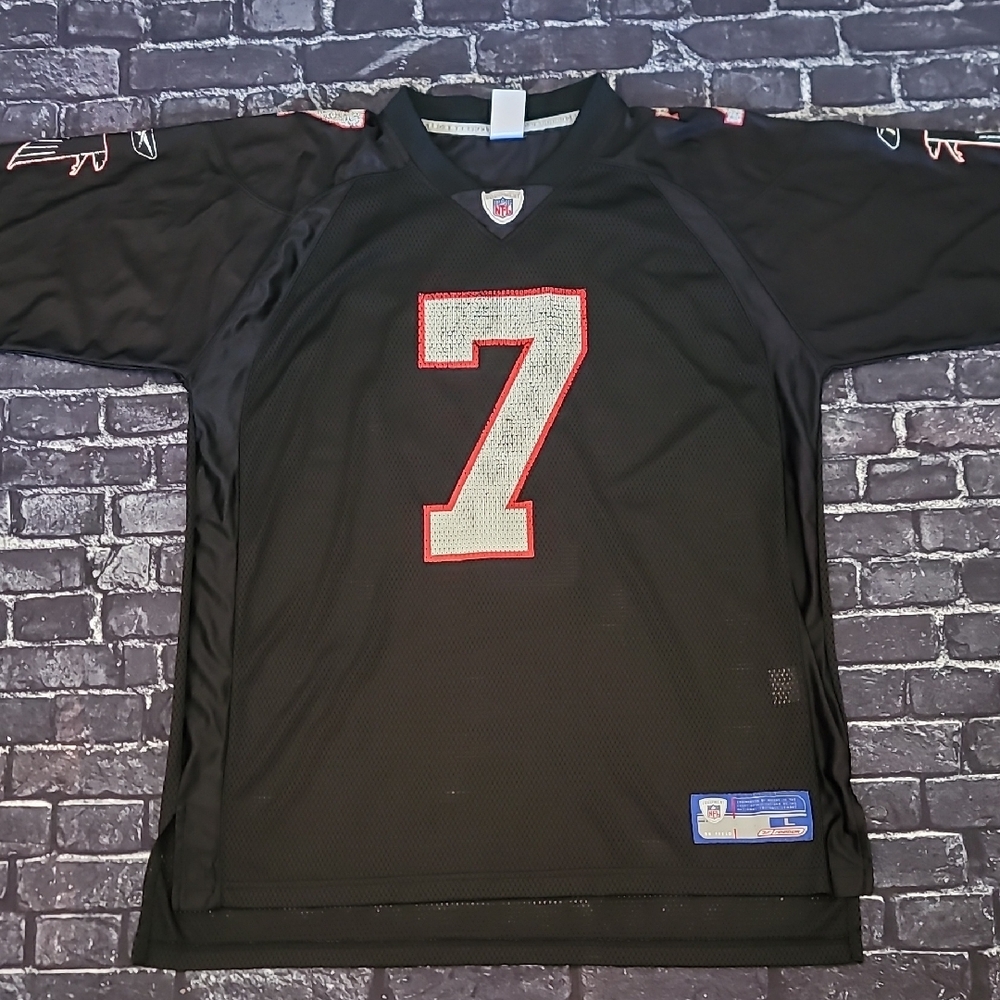 VINTAGE REEBOK MIKE VICK ATLANTA FALCONS JERSEY SIZE LARGE